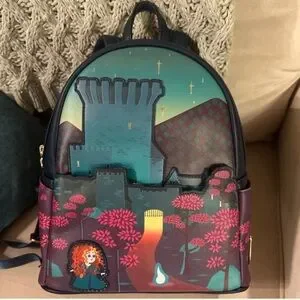 Disney | Bags | Nwt Loungefly Brave Princess Mini Backpack  display picture 3
